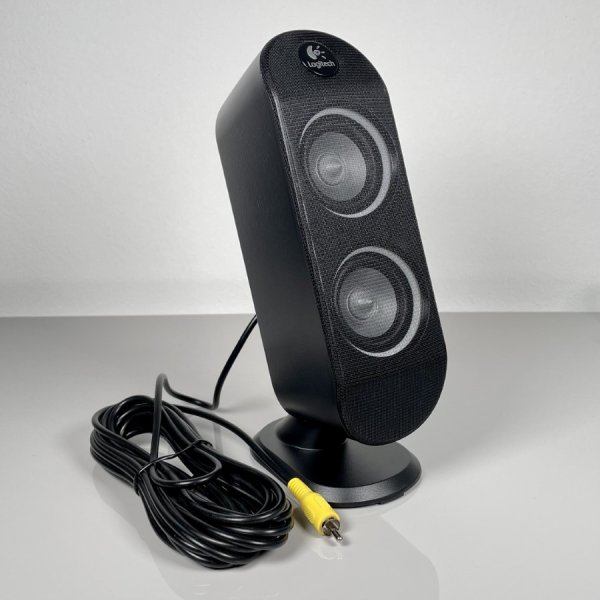 1x Logitech X-530 Lautsprecher /Speaker gelber Stecker Ersatzteil für Soundsystem